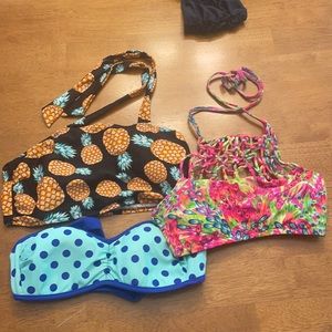 Bundle of bikini tops